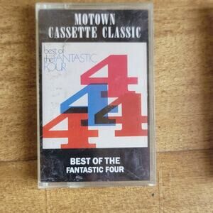 Vtg 1969 Motown Cassette Classic THE BEST OF THE FANTASTIC FOUR Cassette Tape